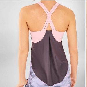 Fabeltics Cashel Built-in Bra Swing Top